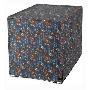 NWT Chewy STAR WARS: THE MANDALORIAN‎ Grogu Aurebesh fabric crate cover Disney M